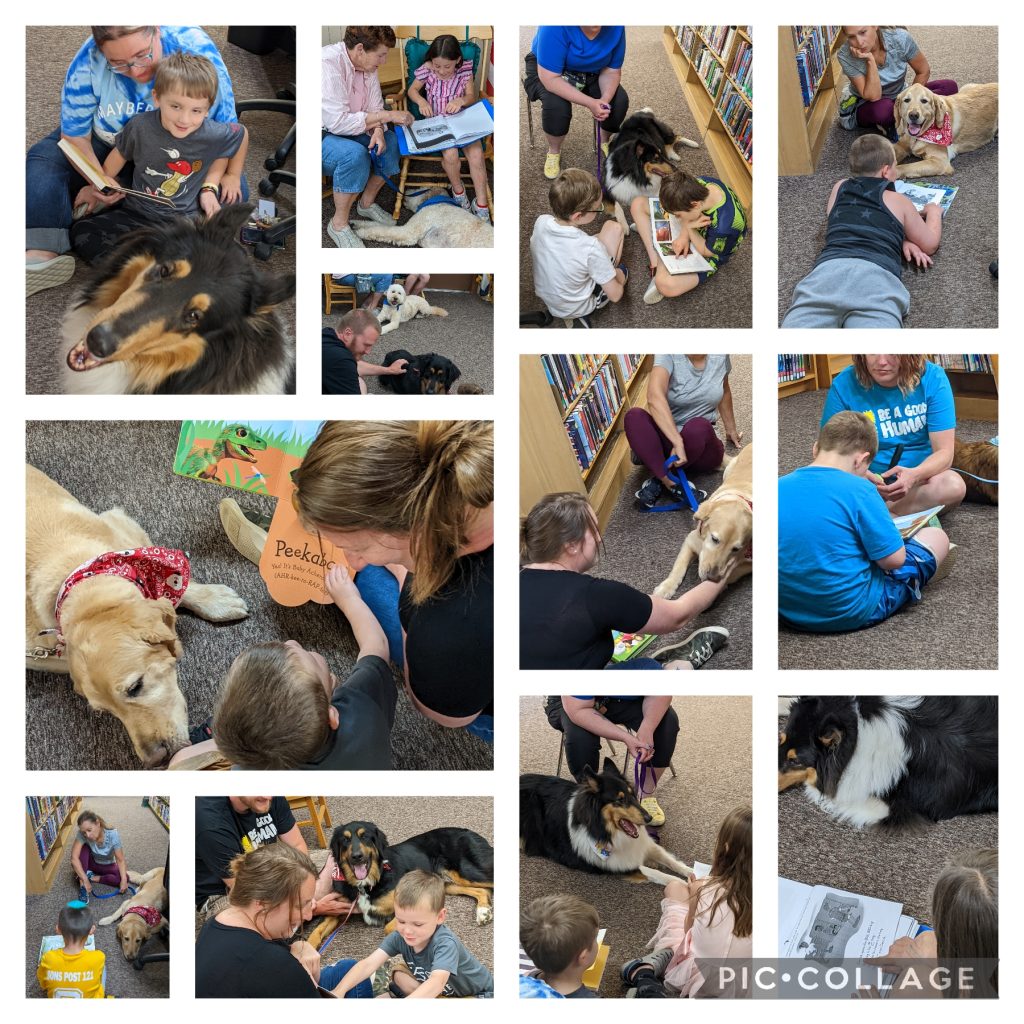 Cooper Reading With Rover YOUR IMAGINATION STATION with Miss Connie - Hometown News